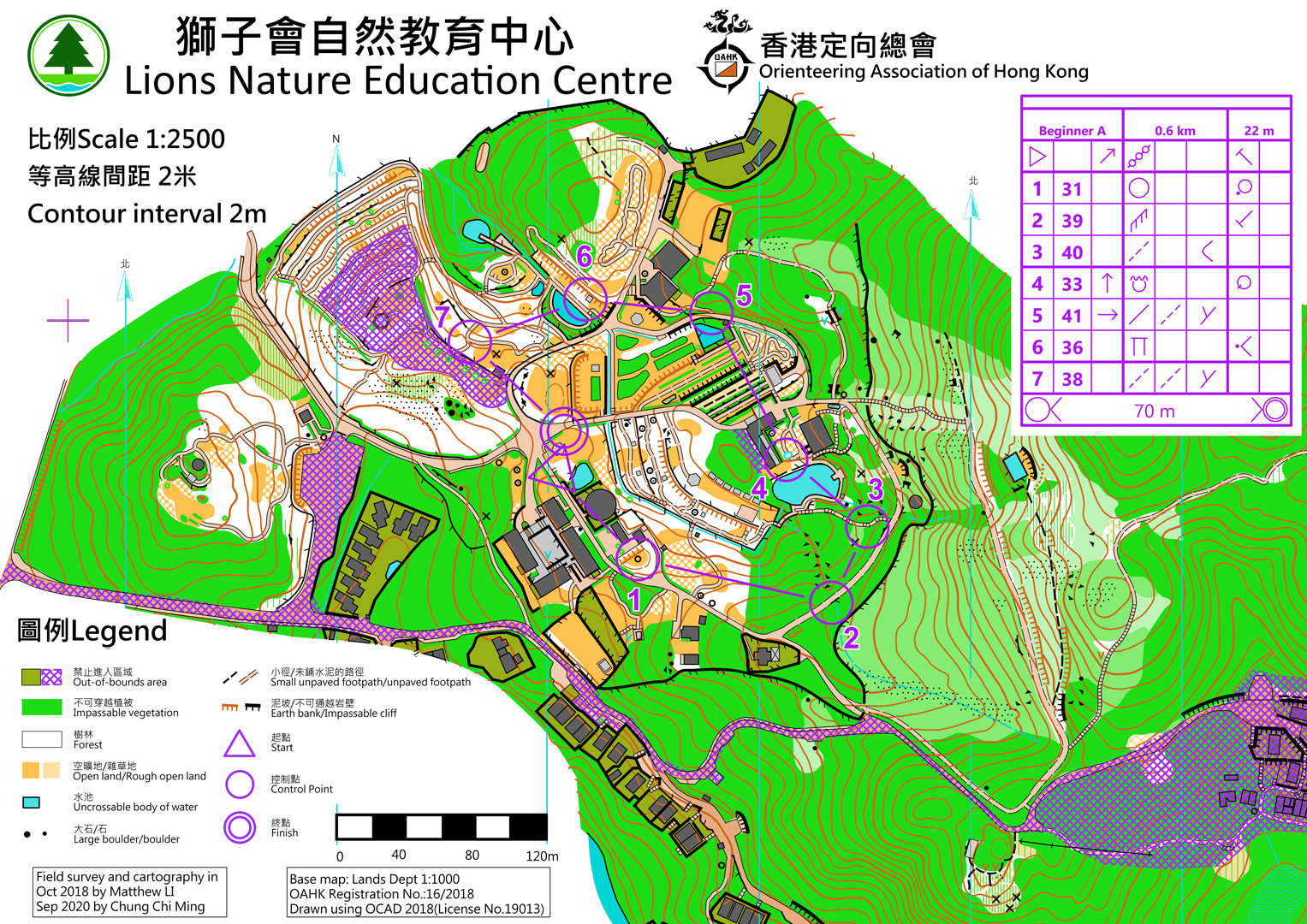 Click to download Orienteering map