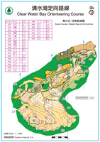 Map for CWB Orienteering Course - Master