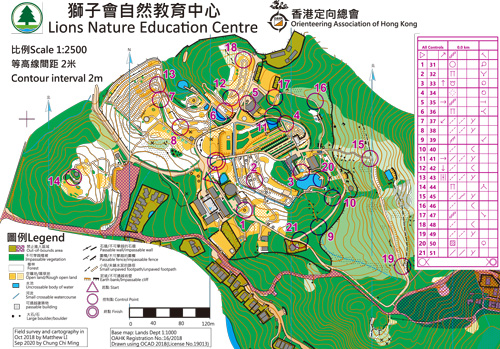 Map for LNEC Orienteering - All Controls